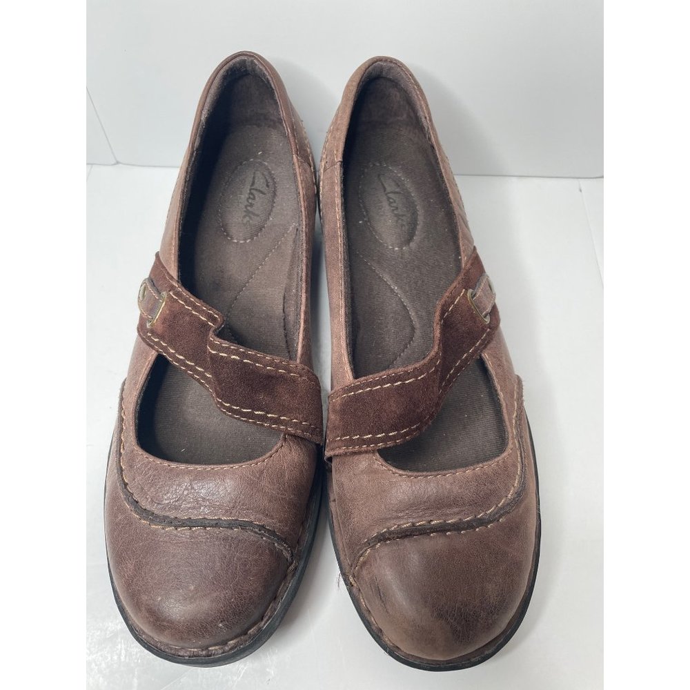 Clark's women's shoes Mary Jane close toe slip on size 7/5